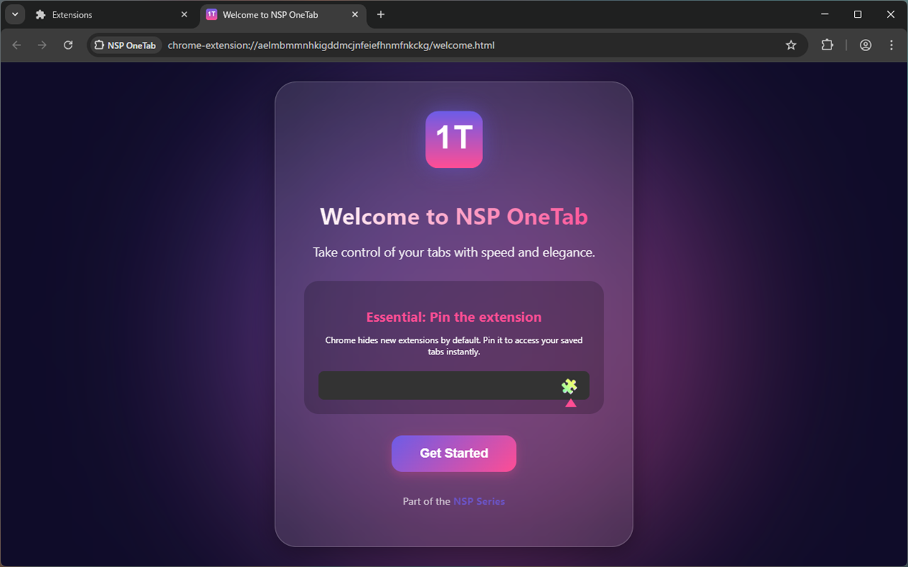 NSP TabManager Screenshot 2